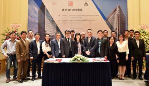 Lễ ký kết xây dựng tòa nhà Coninco Tower